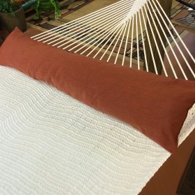 Hammock Pillow (Terracotta) - By the caribbean hammocks store of USA