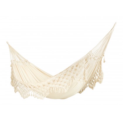 Hammock Kingsize ( Bossanova Latte ) Organic Cotton - By the caribbean hammocks store of USA