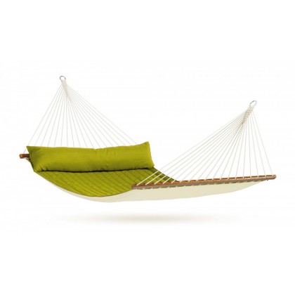 Hammock Kingsize with bars ( Alabama Avocado ) Quilted - By the caribbean hammocks store of USA